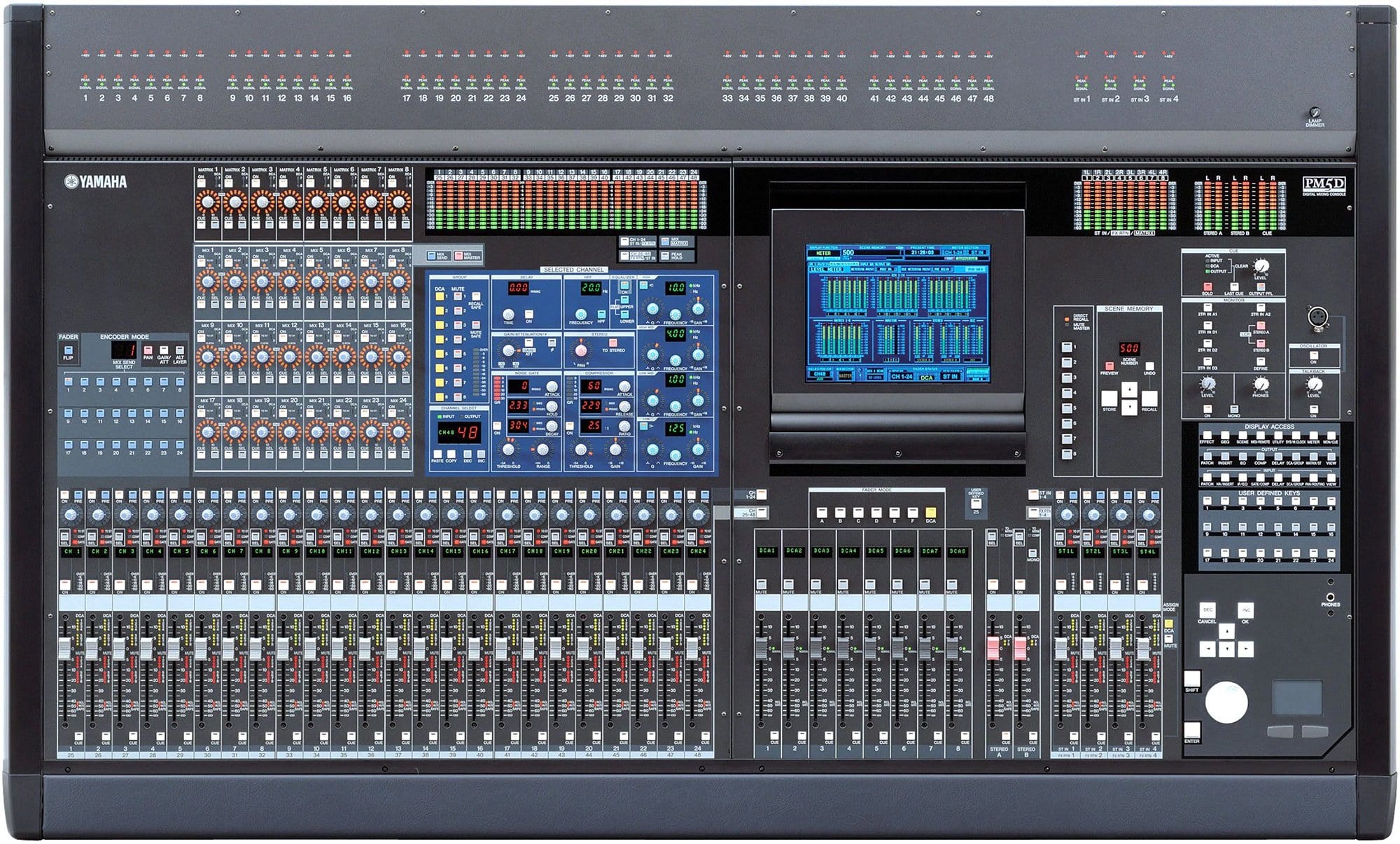Yamaha PM5D-RH Digital Audio Console w/ ATA Road Case w/ Casters