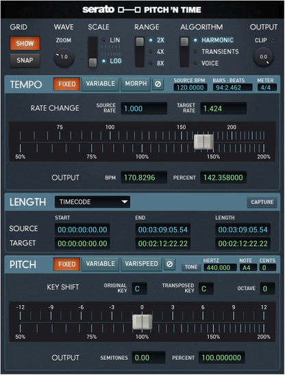 Serato Pitch N Time Pro DJ Software - PSSL ProSound and Stage Lighting