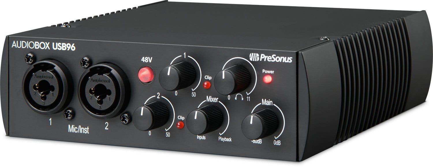 PreSonus AudioBox USB 96 25th Audio Interface - PSSL ProSound and Stage Lighting