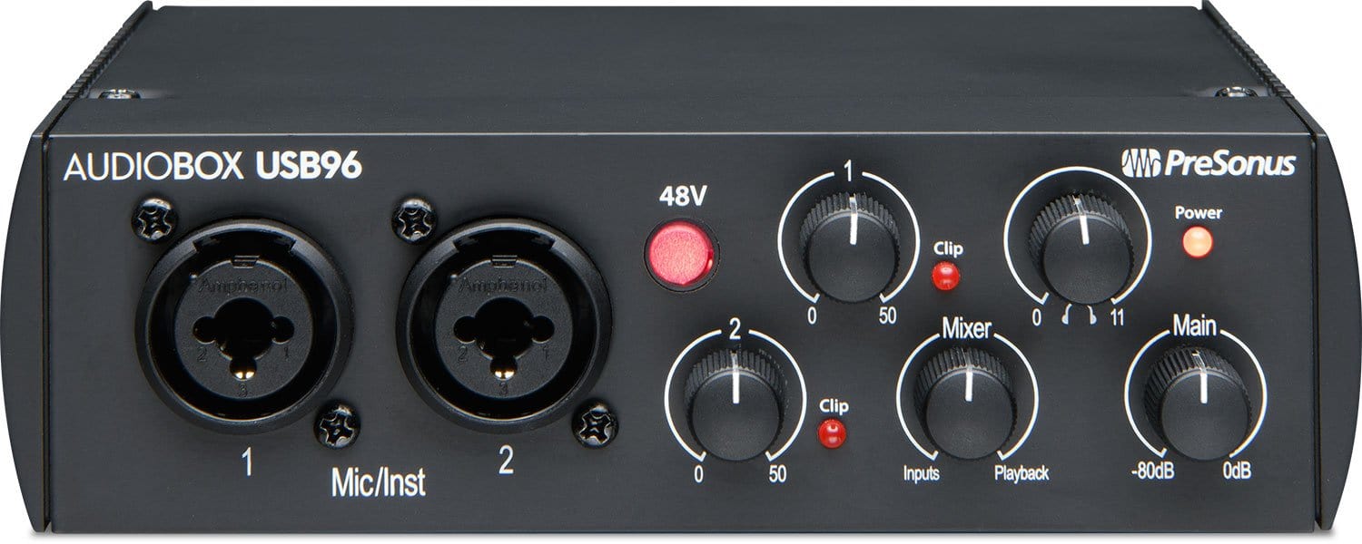 PreSonus AudioBox USB 96 25th Audio Interface