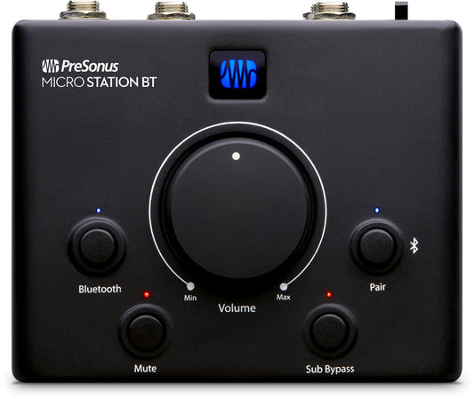 PreSonus MicroStation BT 2.1 Monitor Controller - ProSound and Stage Lighting