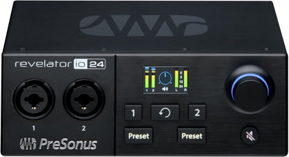 PreSonus Revelator io24 Bus-Powered USB-C Audio Interface w/ DSP - ProSound and Stage Lighting