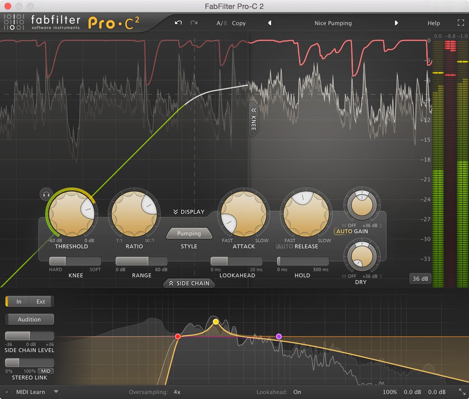 Fabfilter Pro-C 2 Professional Dynamics Processor - ProSound and Stage Lighting