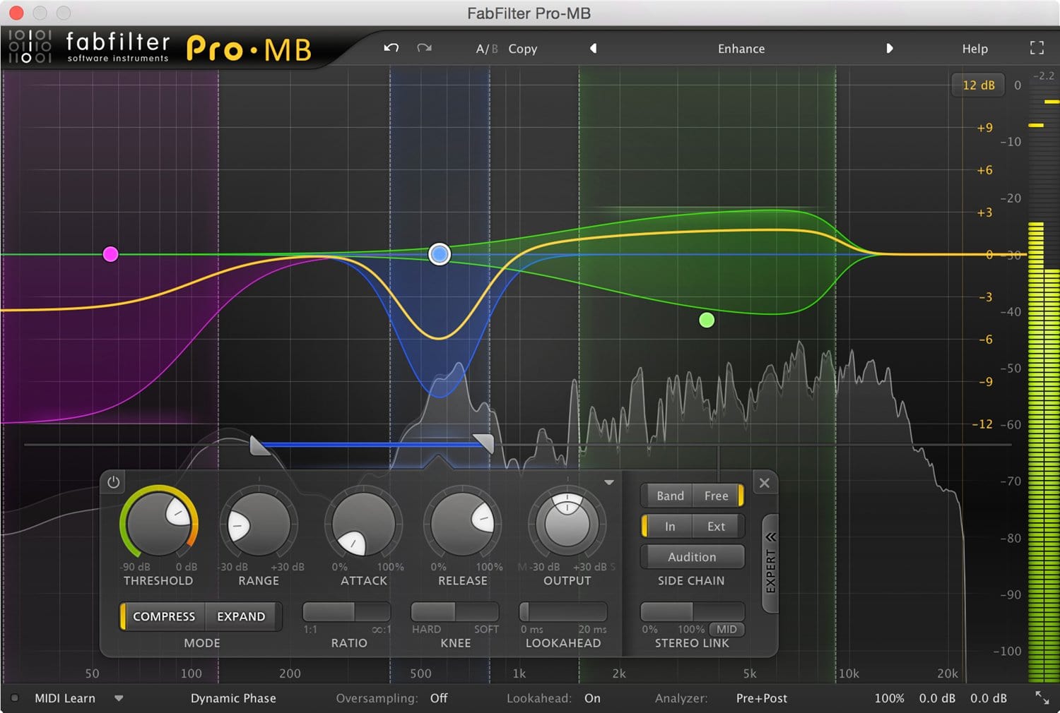 Fabfilter Pro-Mb Multiband Compressor and Expander - Solotech