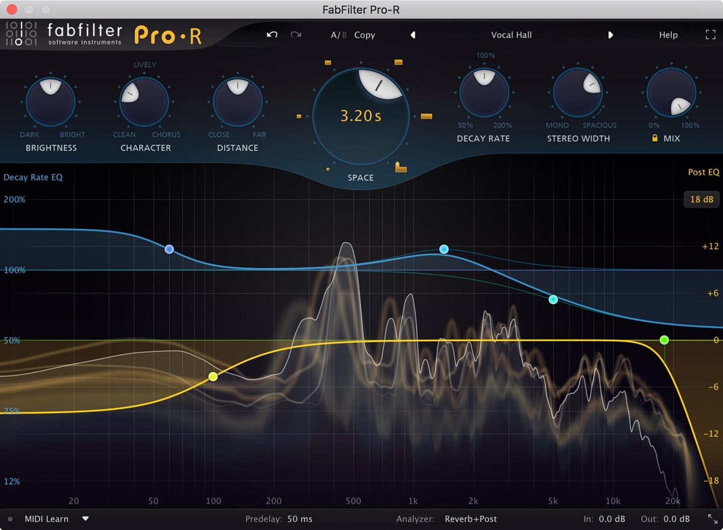 Fabfilter Pro-R High Quality Algorithmic Reverb - ProSound and Stage Lighting