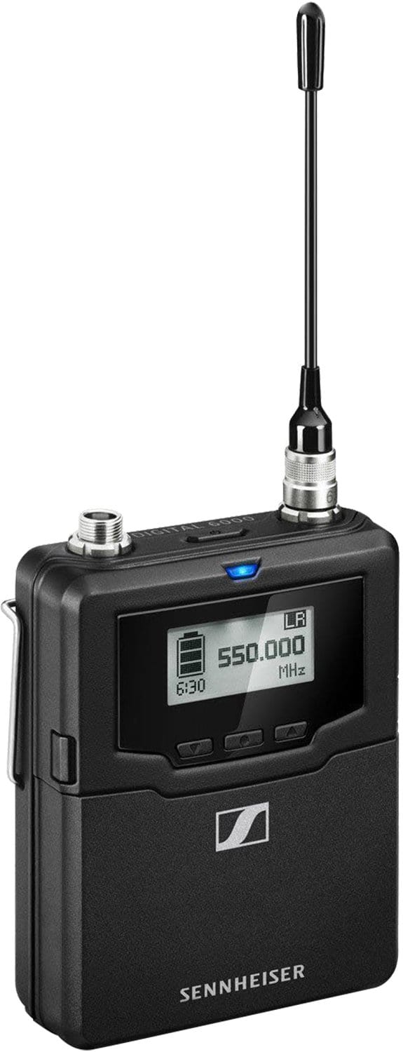 Sennheiser SK 6000 BK A5-A8 US Belt Transmitter - Solotech