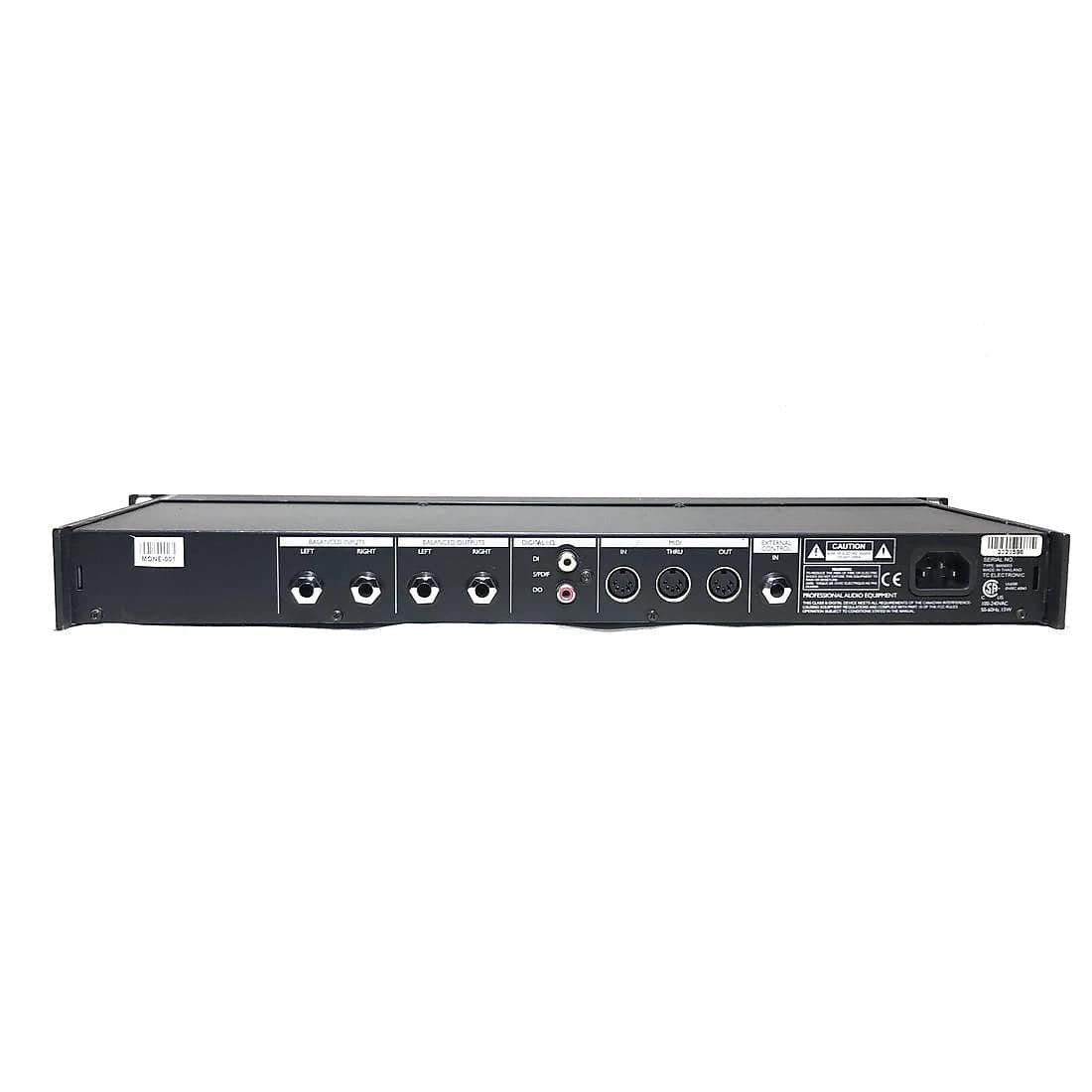 TC Electronics M-One 2-Channel Multi-Effects Processor - PSSL ProSound and Stage Lighting