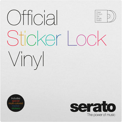 Serato Sticker Lock Vinyl - (Pair) - PSSL ProSound and Stage Lighting