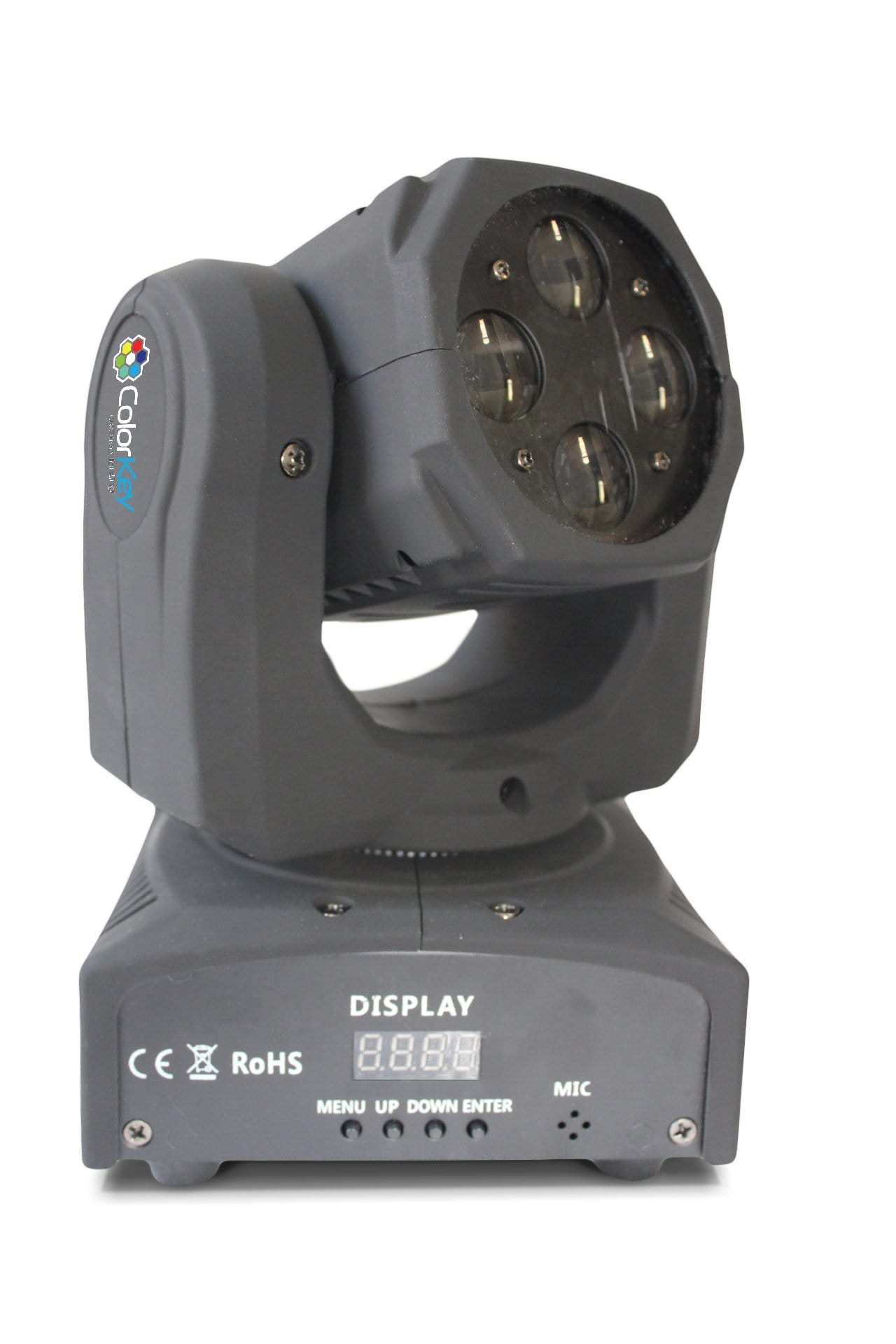 ColorKey Mover Mini Superbeam QUAD 4 RGBW Moving Head Light - PSSL ProSound and Stage Lighting