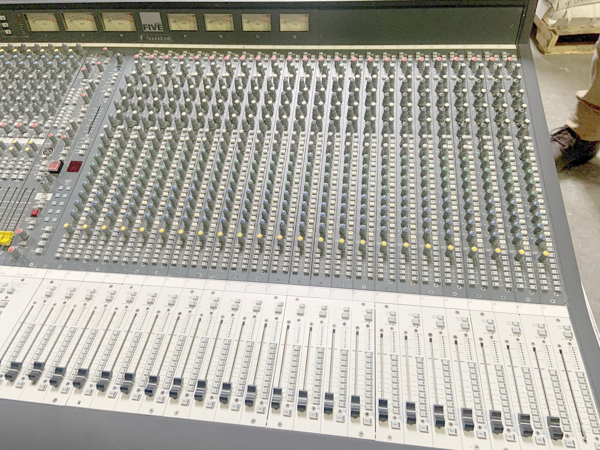 Soundcraft Series V 48 Channel Mixing Console - PSSL ProSound and Stage Lighting