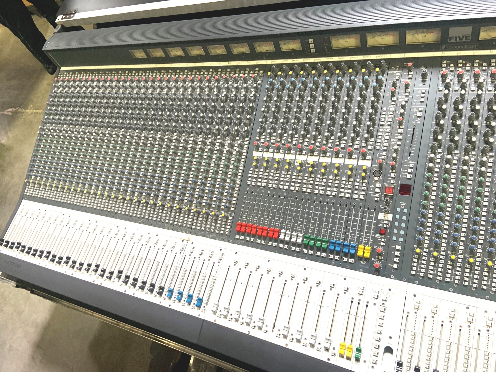 Soundcraft Series V 48 Channel Mixing Console - PSSL ProSound and Stage Lighting