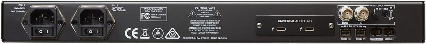 Universal Audio UAD-2 LIVE RACK Effects Processing - Solotech