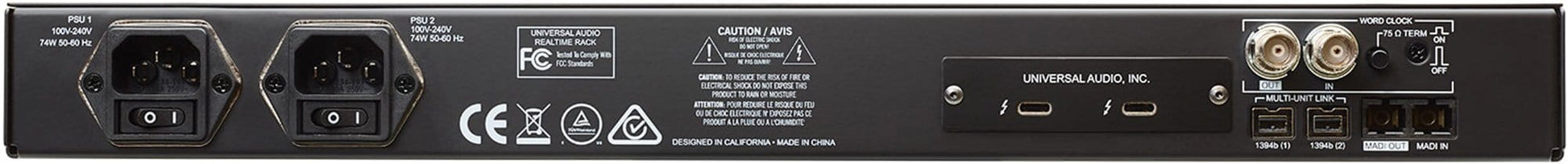 Universal Audio UAD-2 LIVE RACK Effects Processing - Solotech