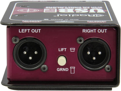 Radial Engineering USBPRO Digital Input Direct Box - ProSound and Stage Lighting