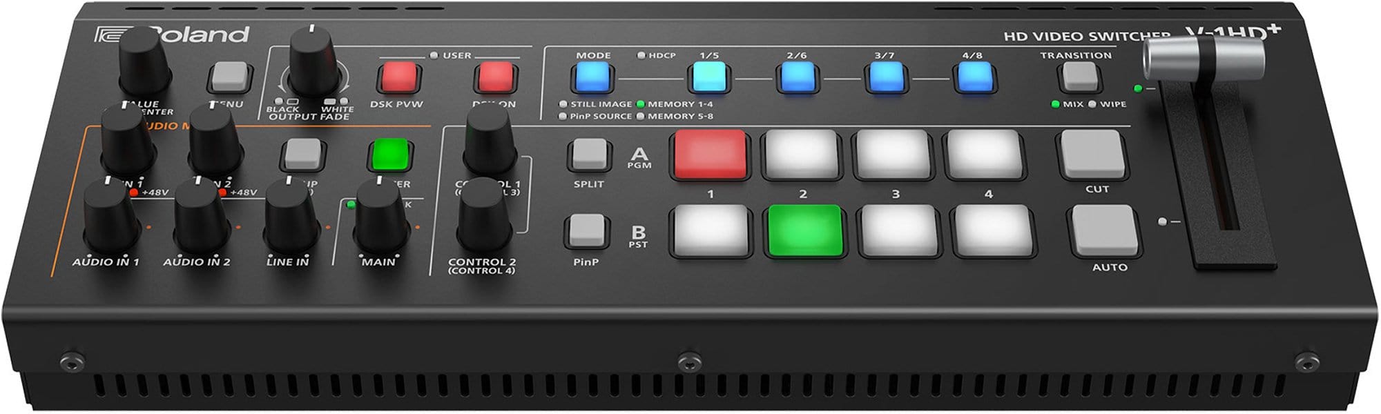 【美品】Roland V-1HD Roland V-1HD Compact Portable 4-Channel Video Switcher Mixers