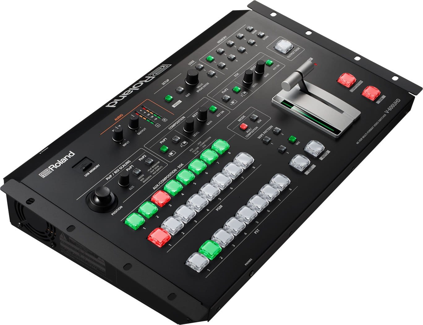 Roland V-60HD STR Video Switcher Streaming Bundle - ProSound and Stage Lighting