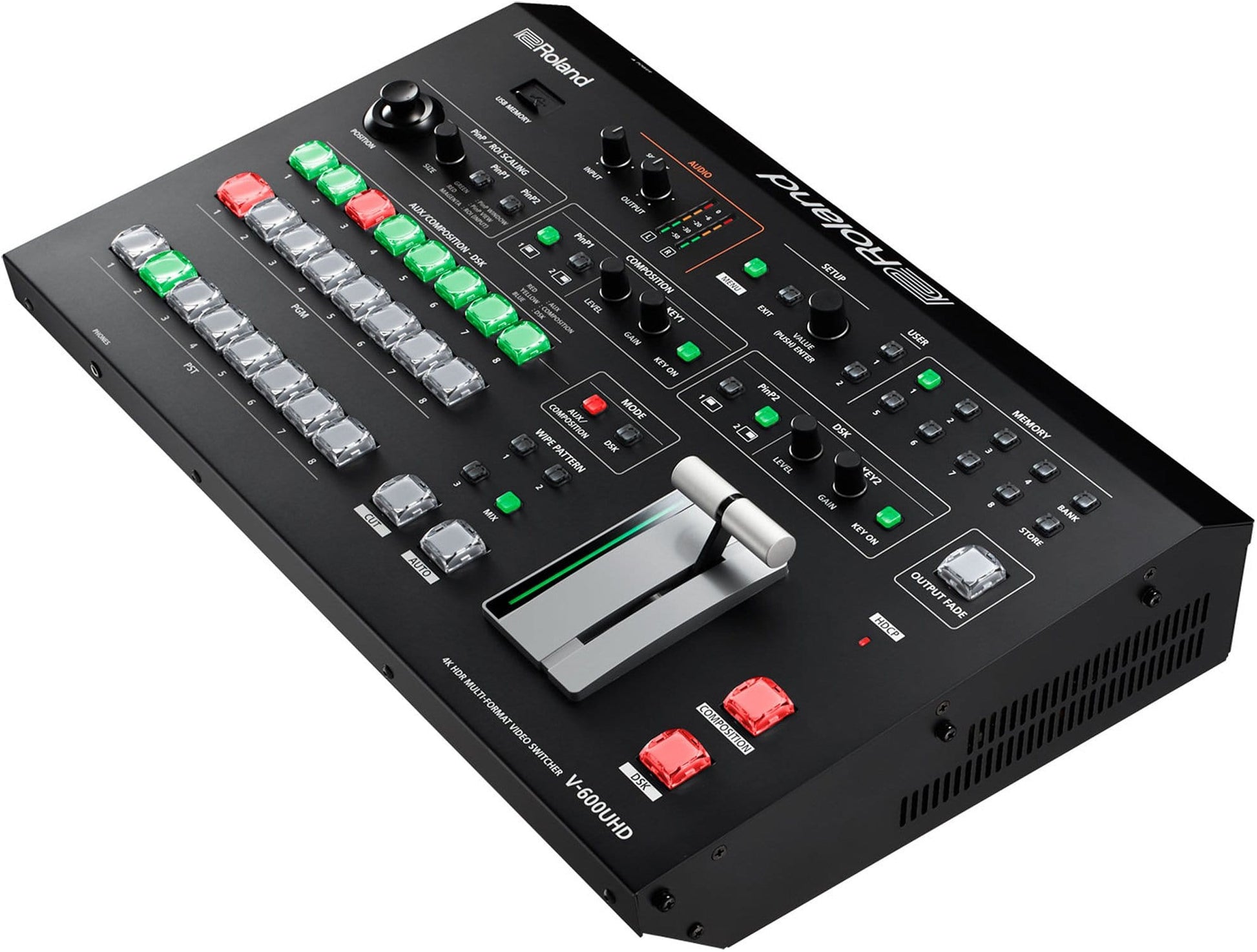 Roland V-600UHD 8-Channel 4K UHD Video Switcher - ProSound and Stage Lighting