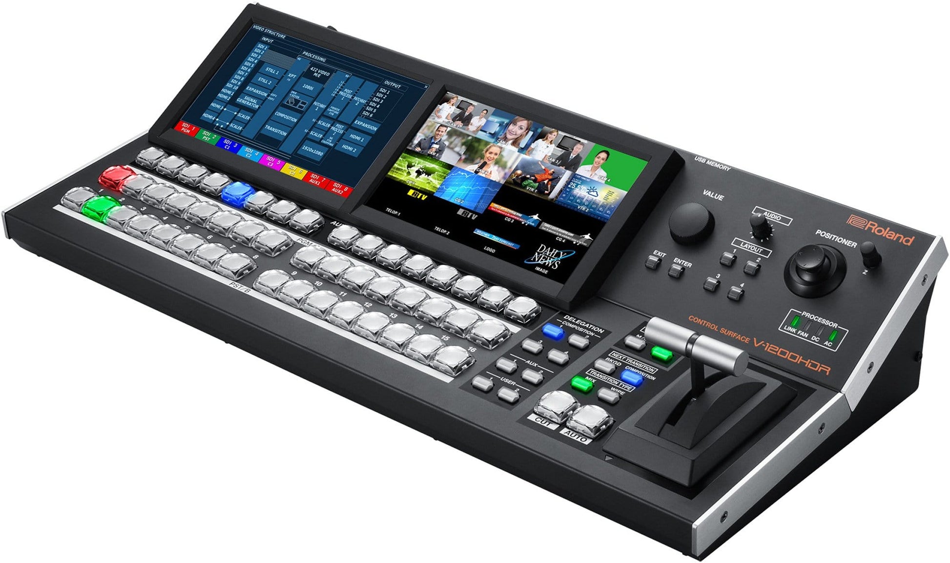 Roland V-1200HDR Control Surface for V-1200HD - ProSound and Stage Lighting