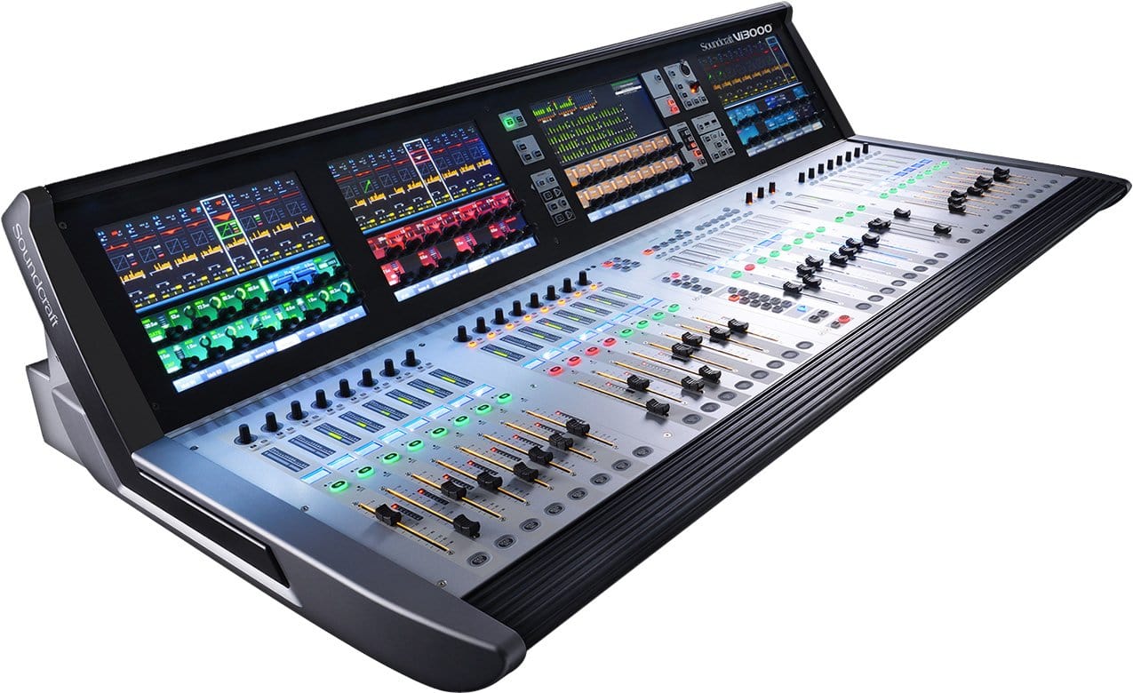 Soundcraft Vi3000 Digital Audio Console - Solotech