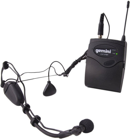 Gemini UHF-02HL-S12 UHF Lavalier Wireless Mic System - ProSound and Stage Lighting