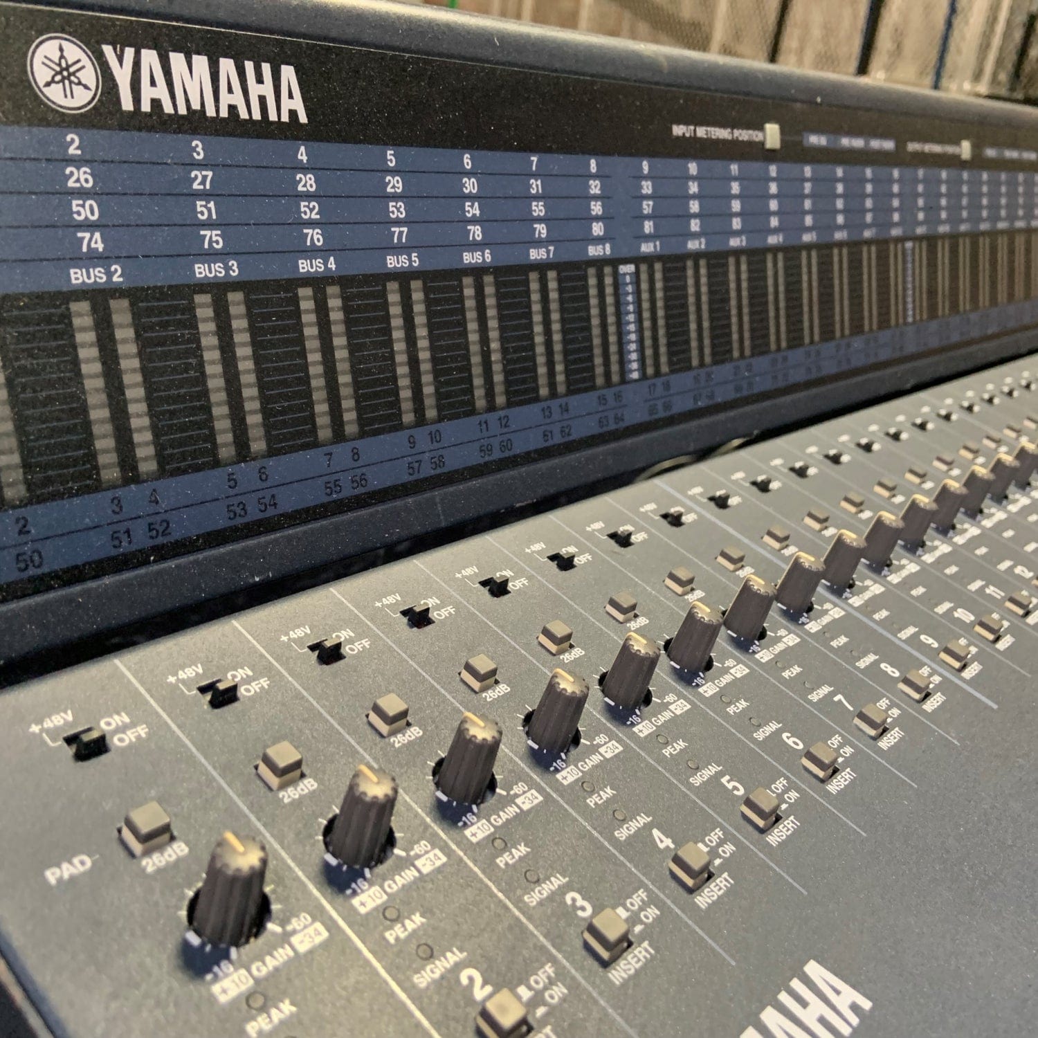 Yamaha DM 2000 96-Channel Digital Audio Mixing Console